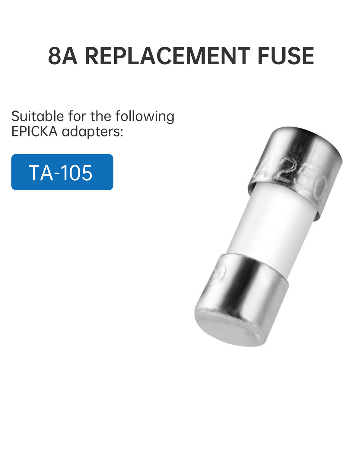 Epicka Adapter Replacement Fuses